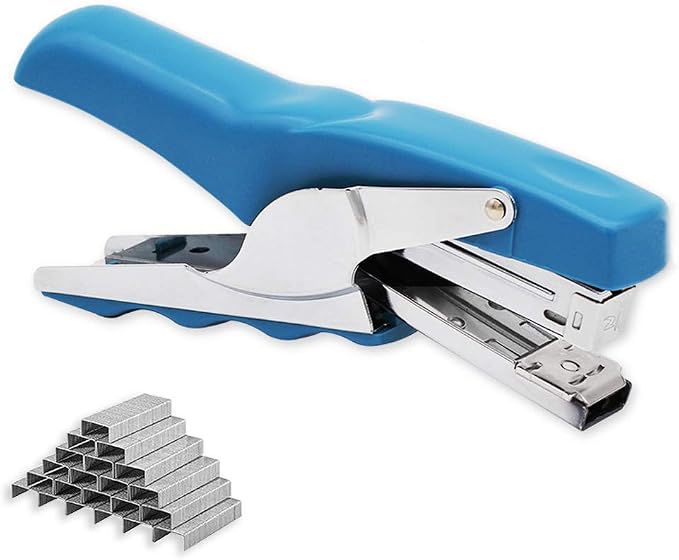 Stapler with 1000 Staples-Plier Stapler Save 60% Power, Good - Image 6