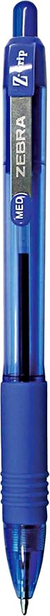 Zebra Pen Z-Grip Retractable Ballpoint Pen, Medium Point 1.0mm, 24 Black & 24 - Image 3