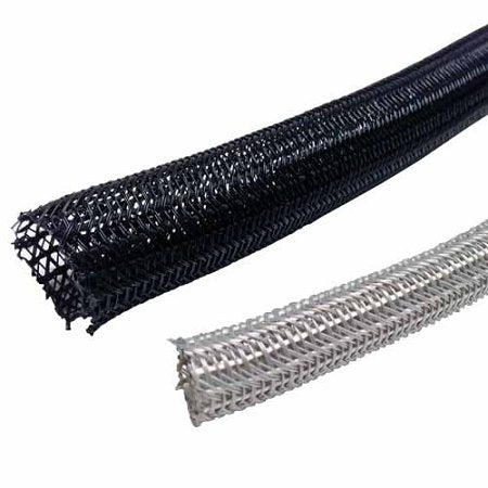 Electriduct 3/4" Hook Self Closing Sleeve Braid Wrap Around Sleeving Flame - Image 3