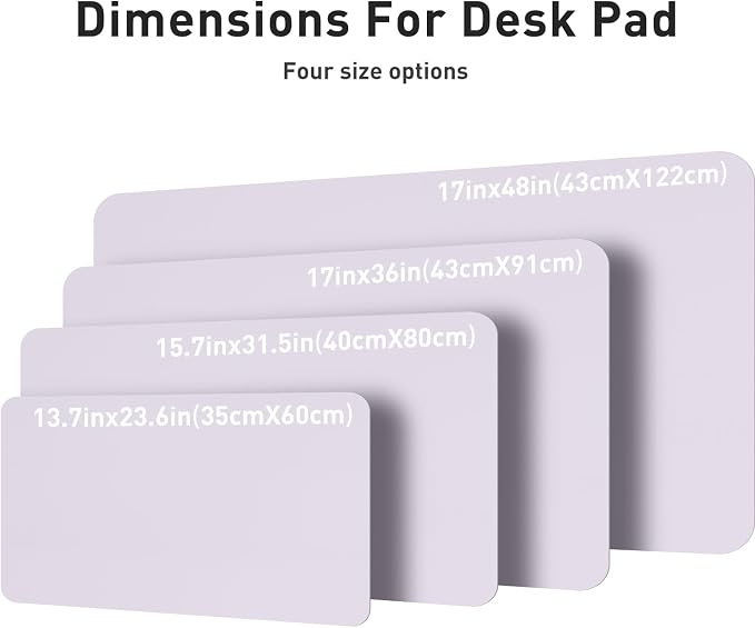 Aothia Large PU Leather Desk Pad Protector – Non-Slip Mouse Pad & Writing Mat - Image 5