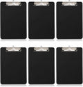 6 Pack Clipboards Bulk with Pen Holder, Thickened Nursing Clip Boards 8.5x11 by TFDLCGzm