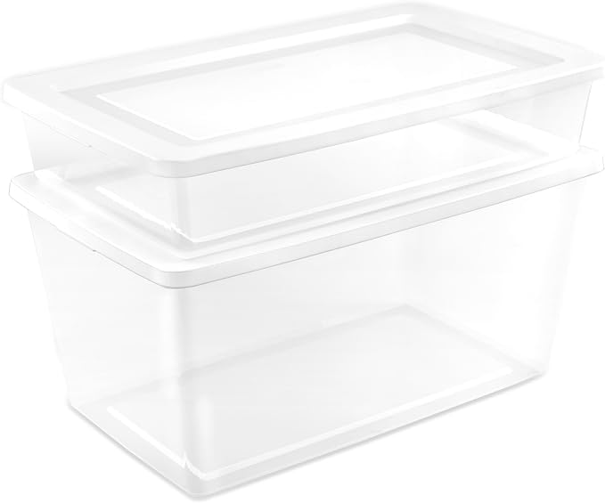 Sterilite 16 Pack Storage Box, 90 Quart Stackable Tote - Image 8