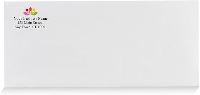Aimoh 2500#10 Custom Printed Security Tinted Gummed Envelopes – Personalized - Image 3