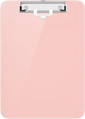 Hongri Plastic Clipboard with Pen Holder, Nurses and Women, Low Profile Clip by Hongri