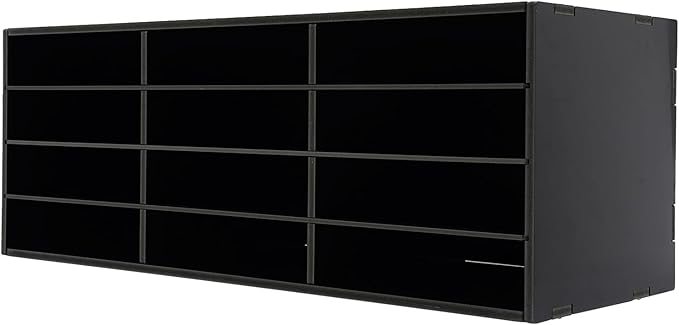 Mailbox for Classroom 12 Slots, Mail Sorter Countertop Paper Organizer Storage by MhdunueSK