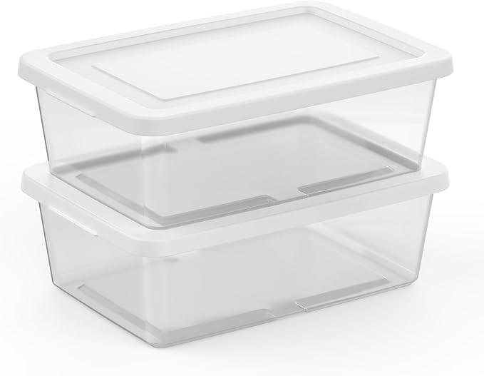 Sterilite 30 Pack Storage Box, 12 Quart Stackable Tote - Image 7