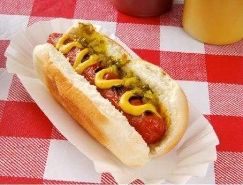 1500 Paper Hot Dog Trays | White Hot Dog Wrappers | 8 Inch Hotdog Tray Holders - Image 4