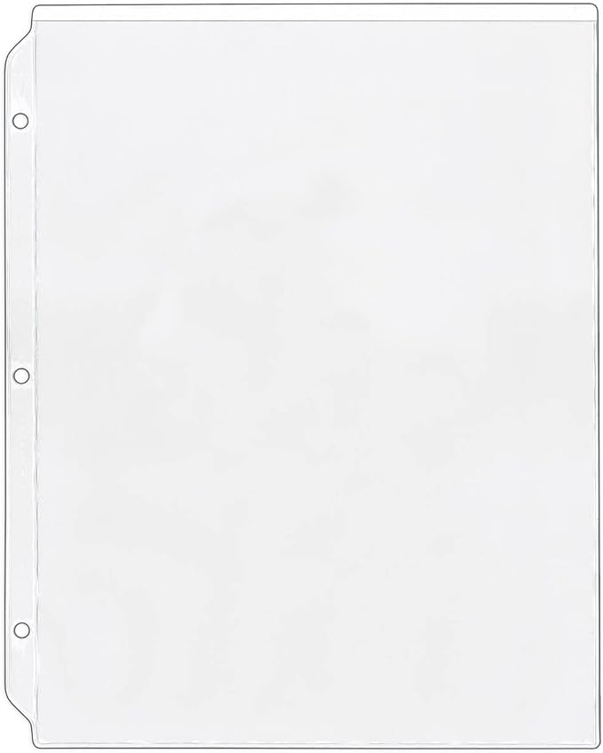 StoreSMART - Plastic Sheet Protectors - 9" x 12" - 500-Pack - SPT750-500 by StoreSMART