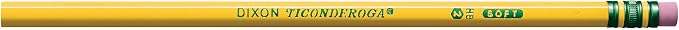 TICONDEROGA Wood-Cased Pencils, Unsharpened, 2 HB Soft, 24 Packs, 1152 Total - Image 3