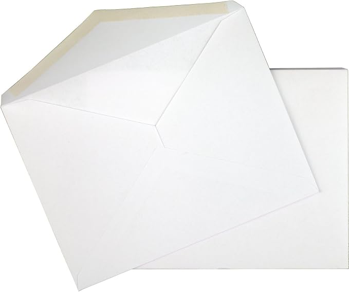 Mead A2 Invitation Envelopes, 4-3/8" x 5-3/4", Gummed Closure - Image 5