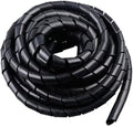 Spiral Cable Wrap - 33 Ft 5/16" Cable Management Sleeve Organizer by Tsurpcao