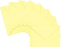 200 Pack A7 Envelopes, Light Yellow Greeting Card Envelopes Self Seal, 5.24 x by LIKAJON