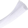 10ft - 1/2 inch Braided Cable Management Sleeve Cord Protector - Self-Wrapping by CrocSee