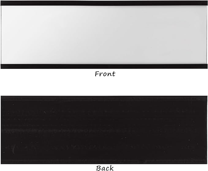 Realth Magnetic Label Holders 2'' x 3'' 30 Pack, Magnetic File Cabinet Labels | - Image 6