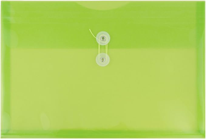 JAM PAPER Plastic Envelopes by JAMPaper