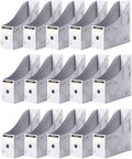 Foldable Desk File Holder Organizer Sturdy Cardboard Magazine Storage Box by Fiyerna