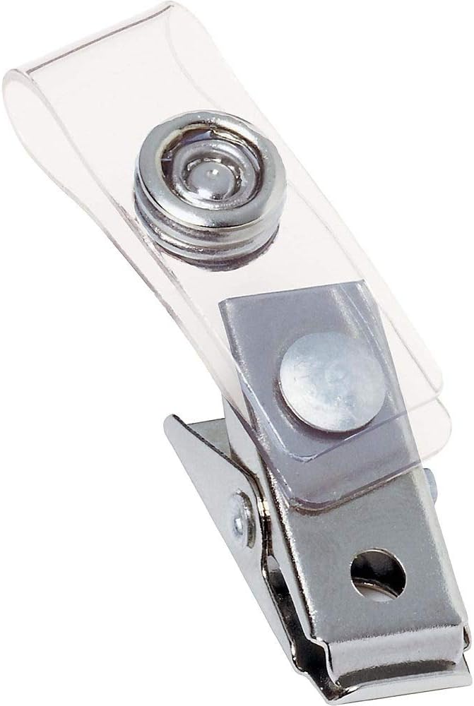 GBC Swingline ID Badge Clips, Badge Holder Clip, 100 Per Pack - Image 6