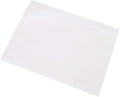 SJPACK 2000 7.5" x 5.5" Clear Adhesive Top Loading Packing List/Label Envelopes by SJPACK