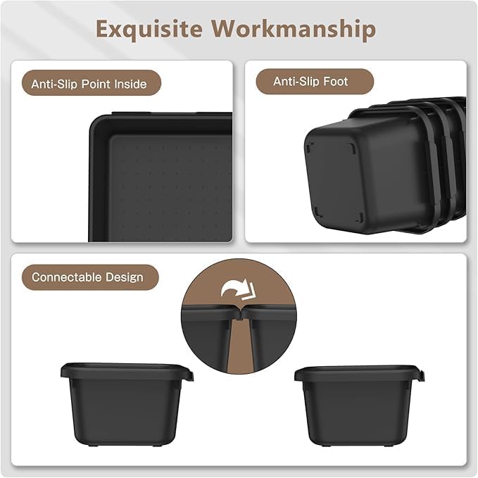 A-LuGei【X-Large Size【5 Pcs】 Tool Box Organizer Tray Divider【Single Size】 Desk - Image 5
