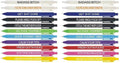 Cityhermit 22Pcs Funny Pens Set by Focusoncreativegiftdesign