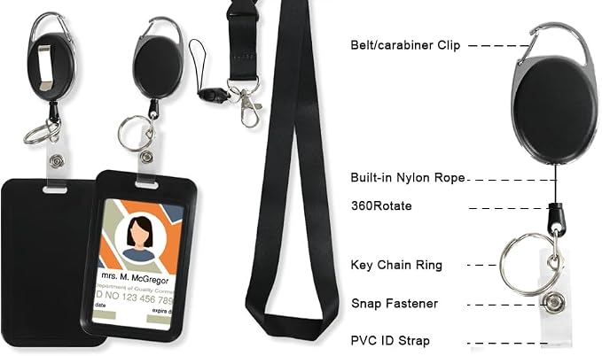 Retractable ID Badge Holder - Image 9