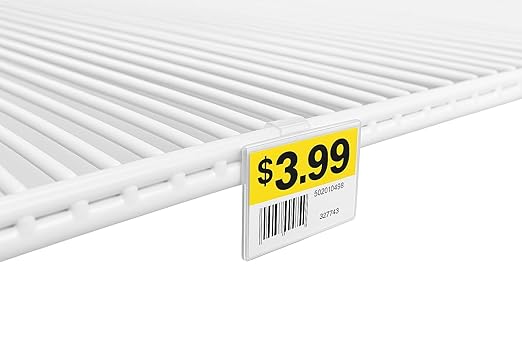 2.25" L x 1.25" H Plastic Cooler/Refrigerator UPC Label Holder Clip Organizer - Image 6