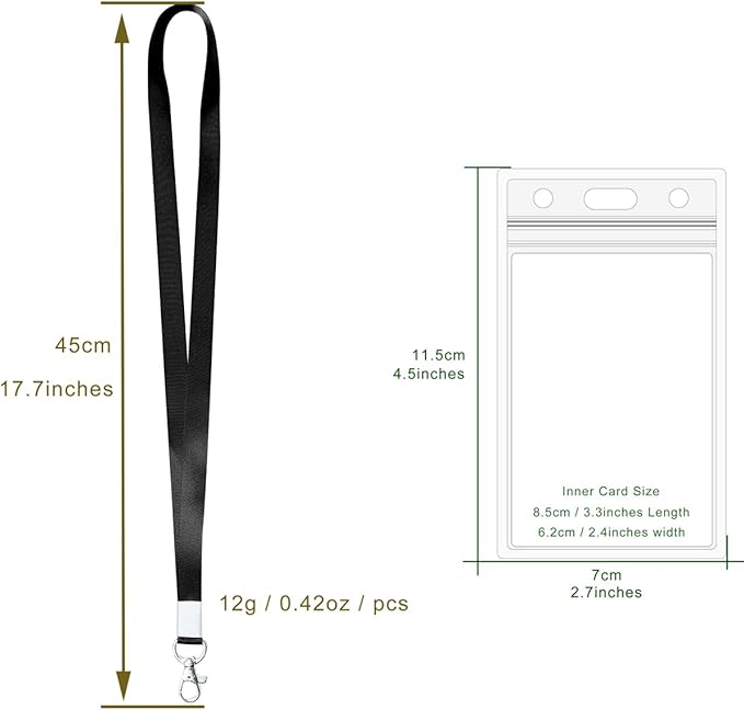 Retractable Badge Reel with Claw Clasp and Clip - Image 7