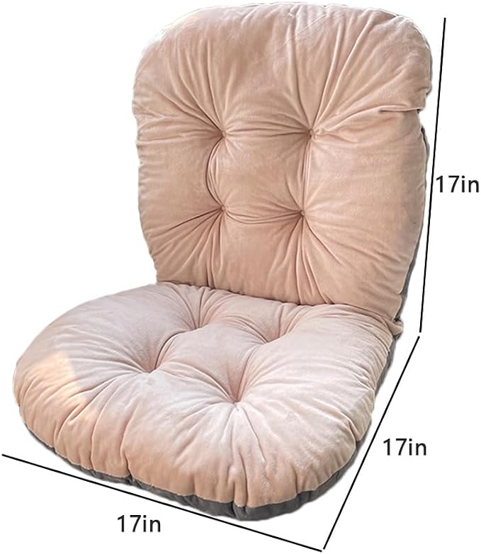 Plush High Back Rocking Chair Cushion Office Chair Cushion Seat Cushion - Image 2