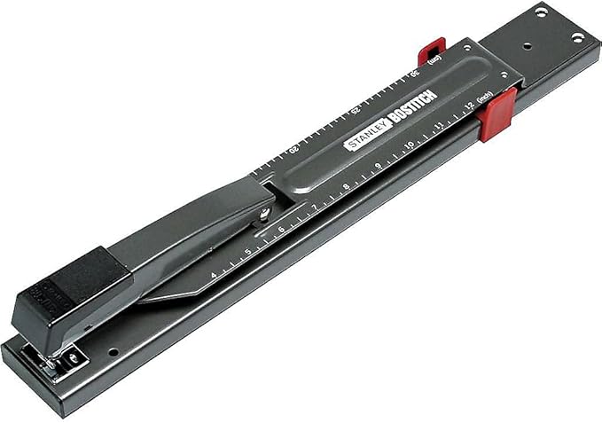 Bostitch Office Anti-Jam Long Reach Stapler, 20 Sheet Capacity, Adjustable - Image 2