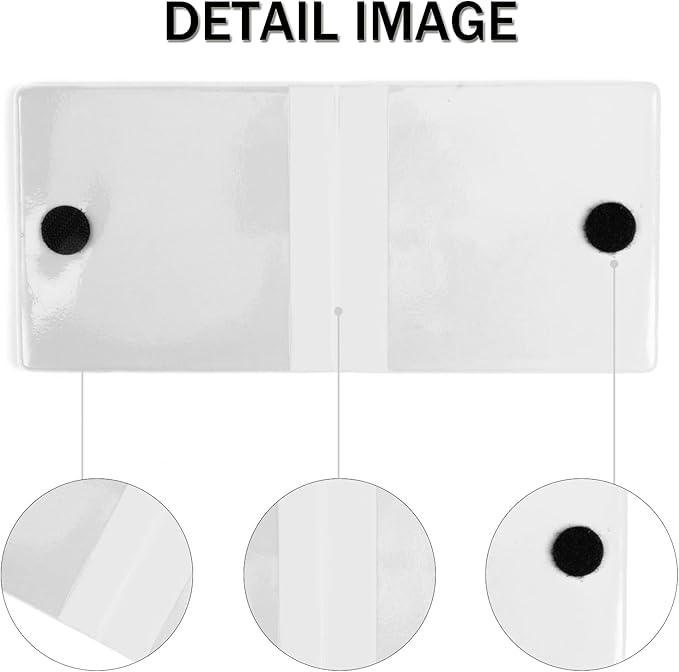 UYYE Car Registration & Insurance Card Holder, Waterproof, 4-Compartment - Image 3