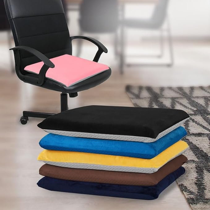 Augld Square Chair Seat Cushion Memory Foam Chair Cushion - Image 2