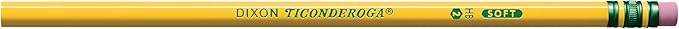 Ticonderoga Wood-Cased Pencils, Unsharpened, 2 HB Soft - Image 3