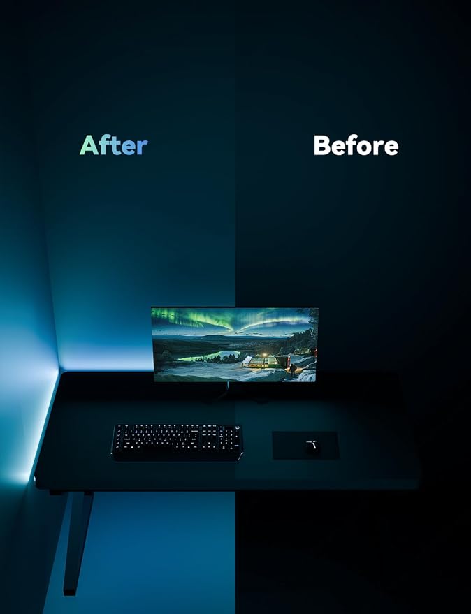RGB Backlight LED Strip Light for PC & Mac, Sync - Image 3