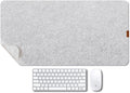 Bright Stone Felt Desk Mat, Non-Slip Mouse Pad, 27.5"x11.8" Office Supplies by BRIGHTSTONE