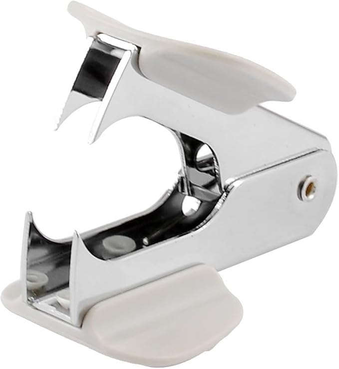 White Steel Pine Style Staple Remover - Image 4