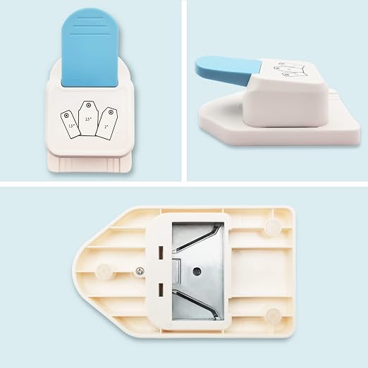 Paper Craft Tag Punch, 2 or 2.5 Inch Gift Tag Paper Punches - Image 3