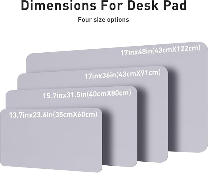 Aothia Large PU Leather Desk Pad Protector – Non-Slip Mouse Pad & Writing Mat - Image 6