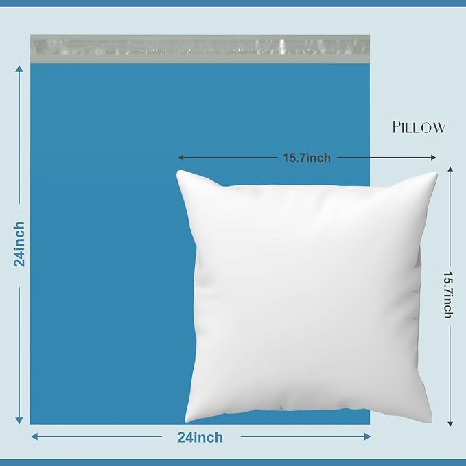 Metronic Poly Mailers 24x24 300 Pcs, Large Shipping Bags Bulk - Image 2