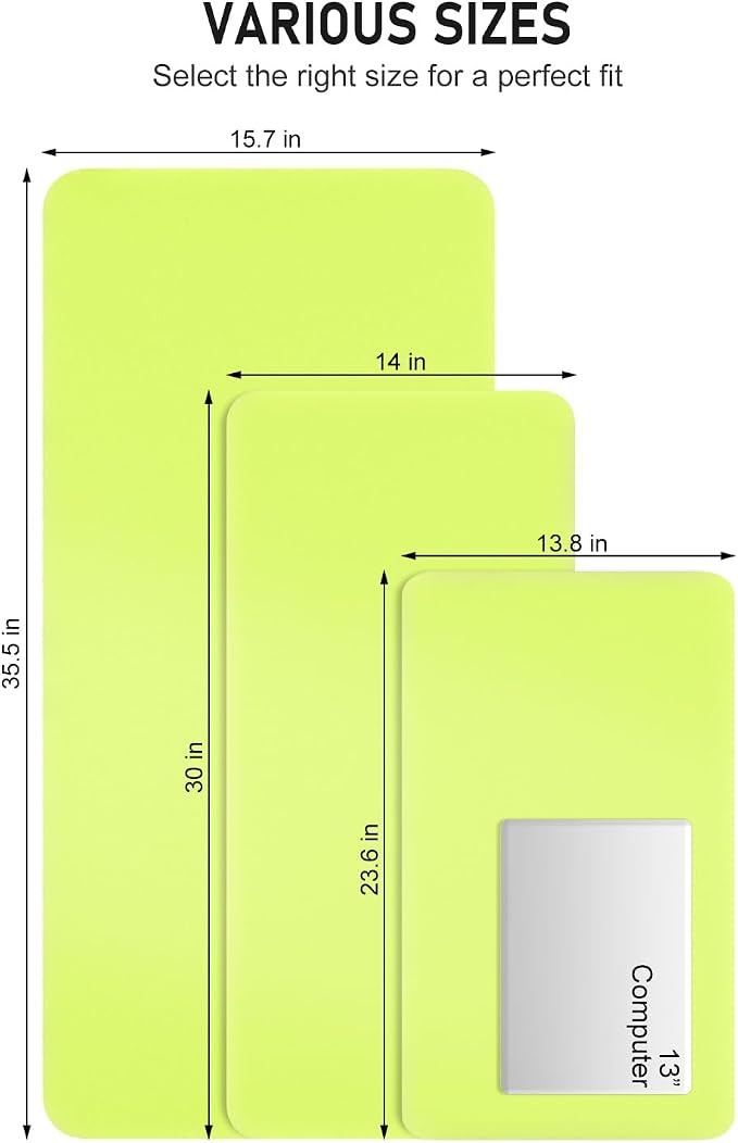 Desk Pad, 35.5" x 17" PU Leather Non-Slip Desk Mat Large Mouse Pad - Image 6