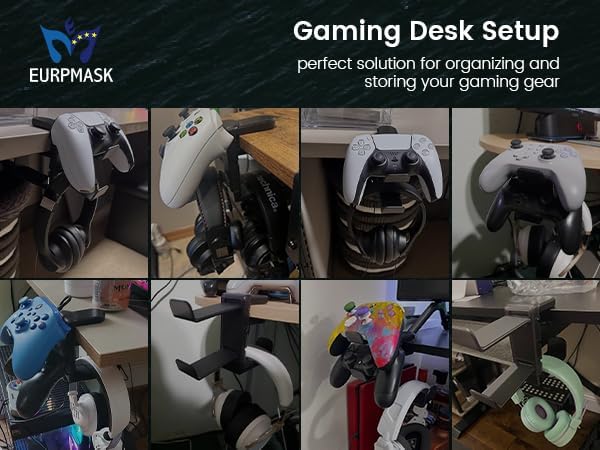 3in1 Rotating Headphone Holder - Image 7