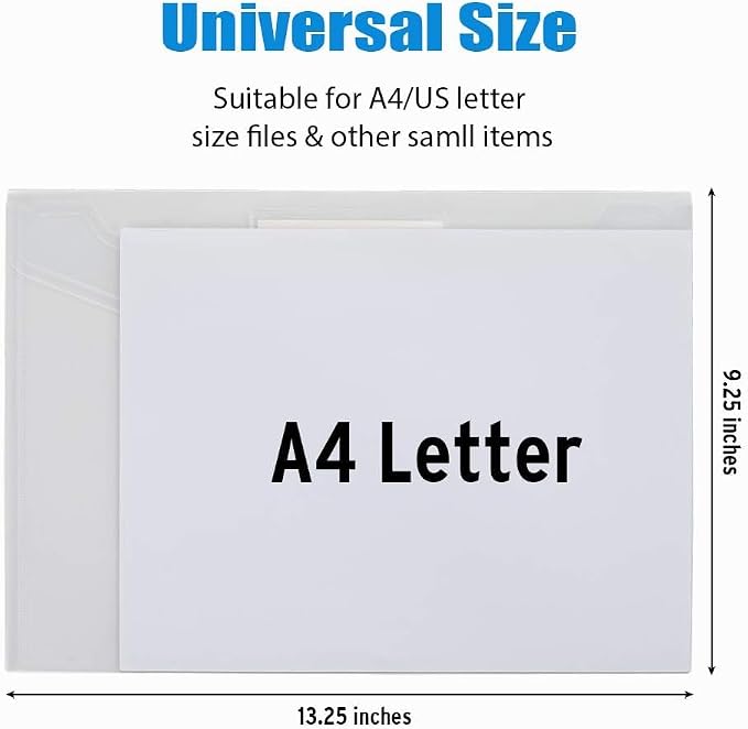Sooez 5 Pack Plastic Envelopes Poly Envelopes - Image 7