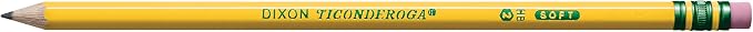 Ticonderoga Wood-Cased Pencils, Pre-Sharpened, 2 HB Soft, 6 Packs/180 Count - Image 3