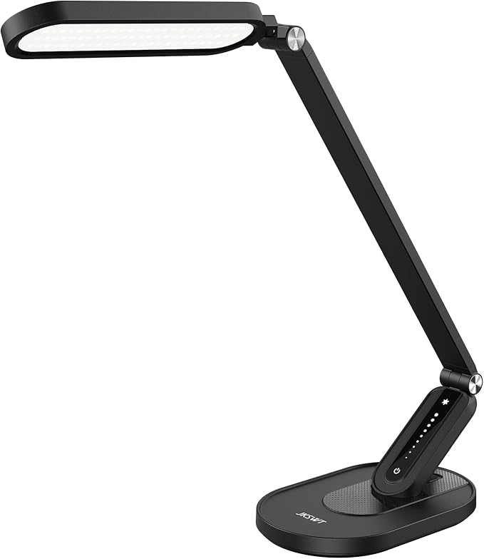 JKSWT LED Desk Lamp, Eye-Caring Table Lamps Natural Light Protects Eyes by JKSWT