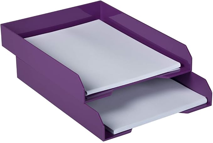 JAM PAPER Stackable Paper Trays - Image 4