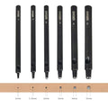 OWDEN Professional 6Pcs. Leather Hollow Punch Set. Size: 1.0-5.0mm by WEHERCRAFT