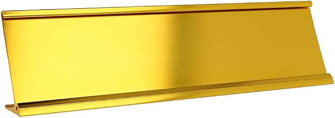 ExcelMark 2"x 8"Aluminum Name Plate Holder - Image 2
