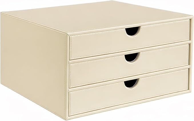 UnionBasic Document Organizer, 3-Drawer File Cabinet Document Storage Box by UnionBasic
