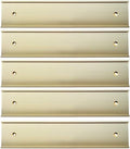 Nameplate Holder Wall or Door 5Pack | Open holes Double Sided Tape by Icomecn