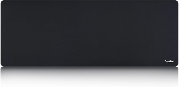 Senetem XL Large Mouse Pad, Ultra-Smooth Gaming Mousepad, Non-Slip Rubber Base - Image 2