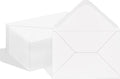 A7 Envelopes 100 Pack White 5x7 V Flap Invitation Envelopes by Ouzoustate